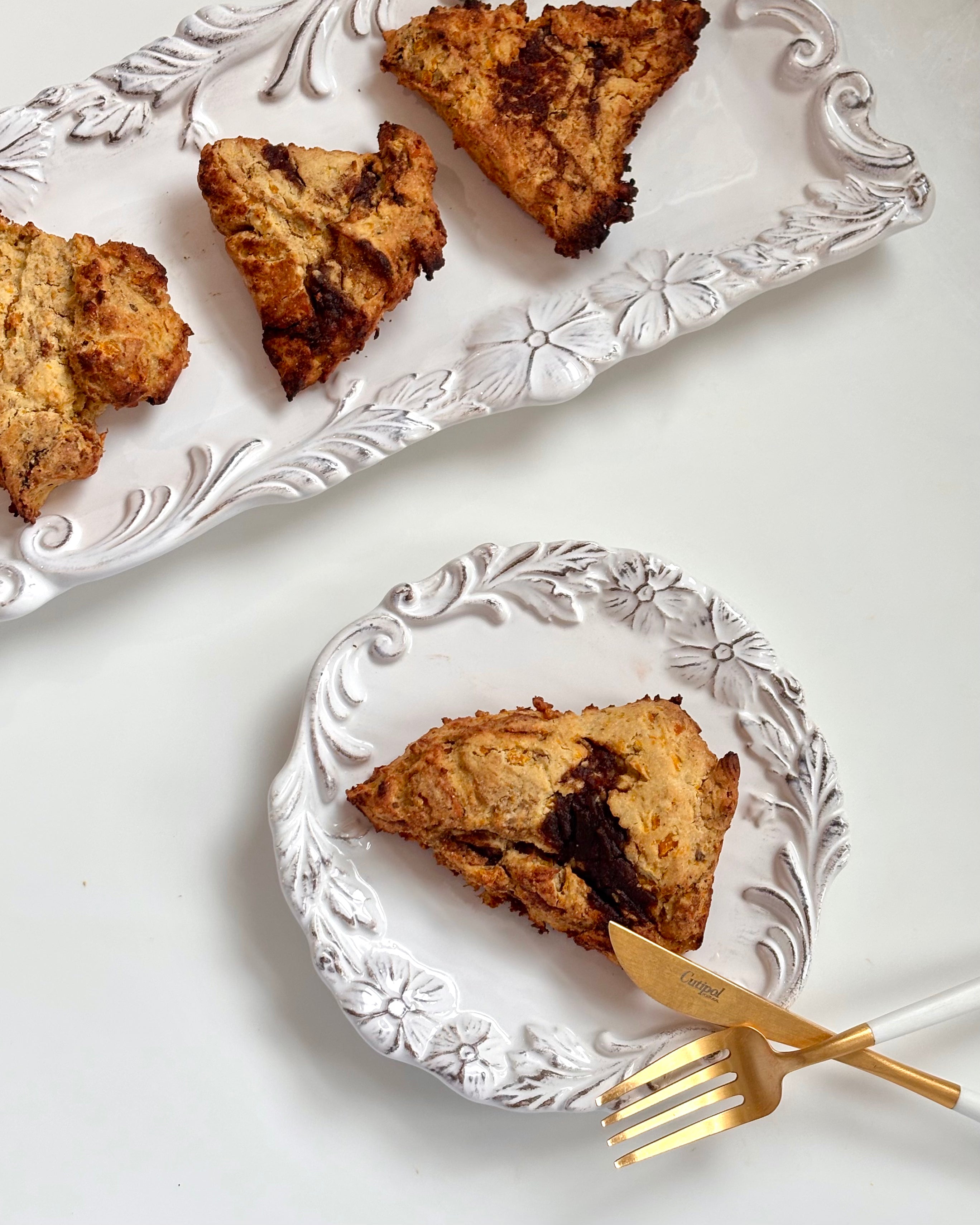Pumpkin and Date Scone